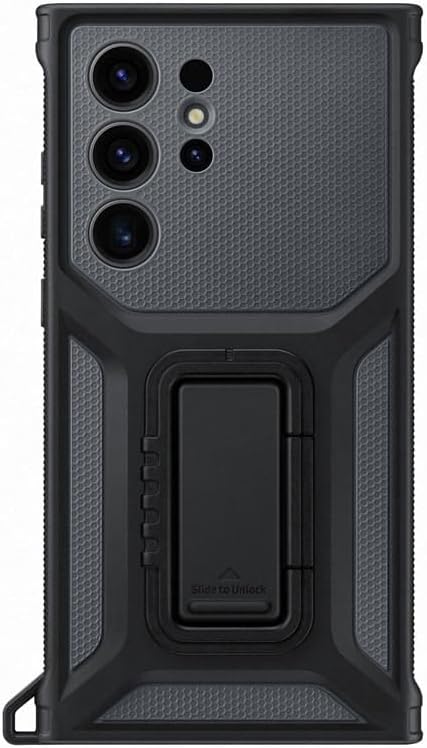 Samsung Rugged Gadget Smartphone Case EF-RS918 für Galaxy S23 Ultra, Handy-Hülle, Standfuss, Kratzfe