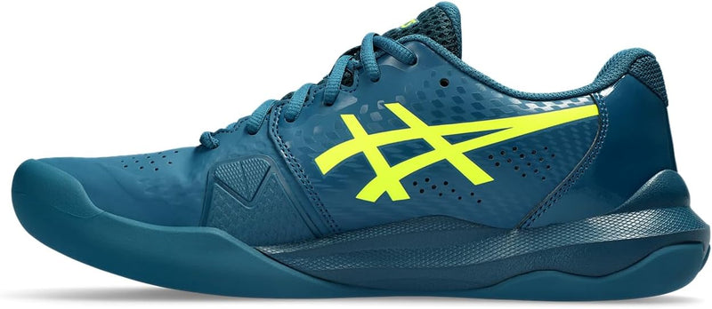 ASICS Gel-Challenger 14 Indoor 41.5 EU Restful Teal Safety Yellow, 41.5 EU Restful Teal Safety Yello