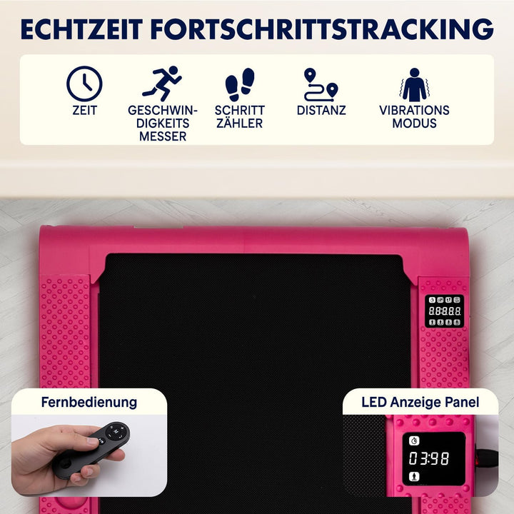 SQUATZ 2-in-1 Walking Pad Laufband, klappbar und platzsparend, ideal für Zuhause und Büro, unter Sch