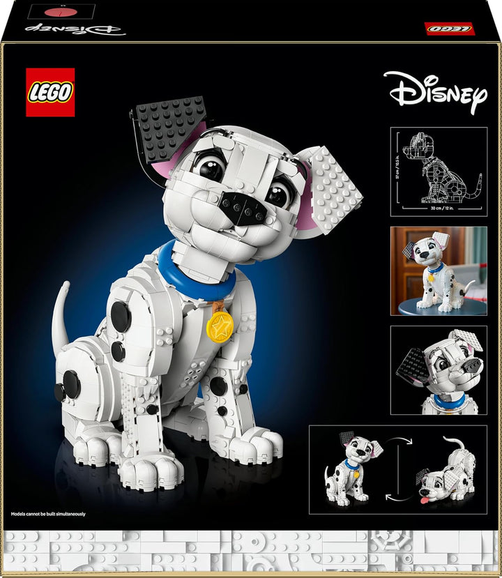 LEGO ǀ Disney Welpe aus 101 Dalmatiner - Bauset für Erwachsene - Verwandelt Sich in 6 niedliche Welp
