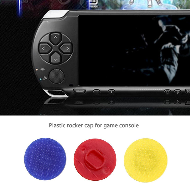 7 Stück Analog-Controllerkappen aus Kunststoff, Ersatz für PSP 1000 1003 1004 Controllerkappen, Spie