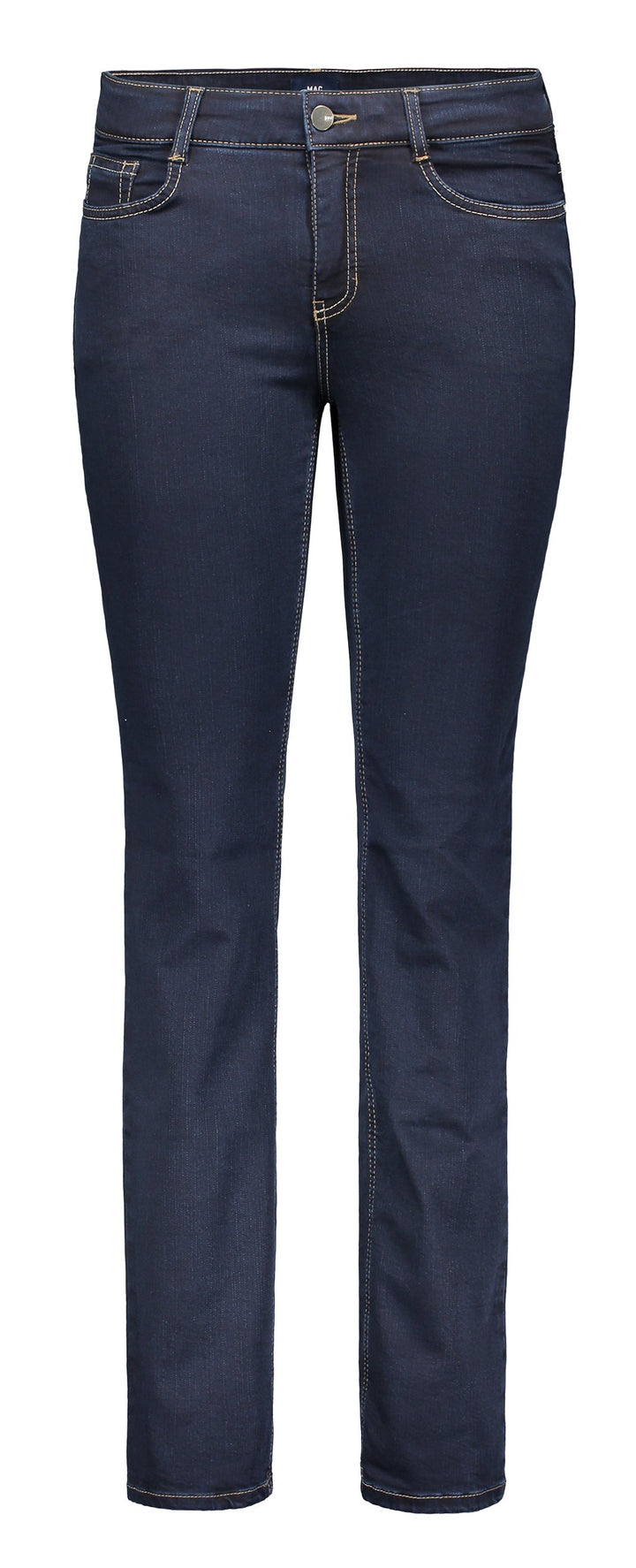MAC Jeans Damen Straight Jeans ANGELA 40W / 30L Blau (Dark Blue D845), 40W / 30L Blau (Dark Blue D84