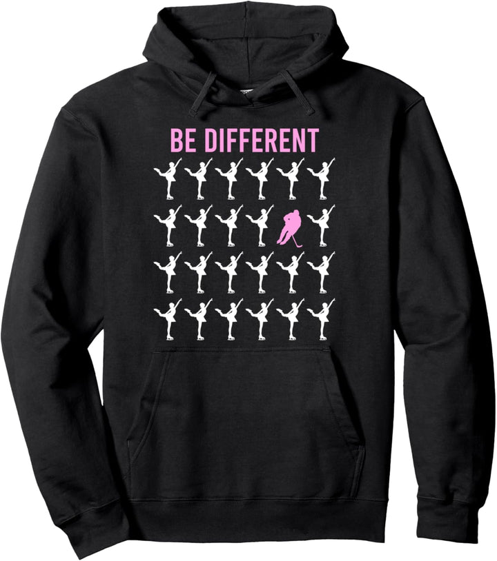 Hockey Girl Outfit für Damen! Frauen Eishockey Pullover Hoodie