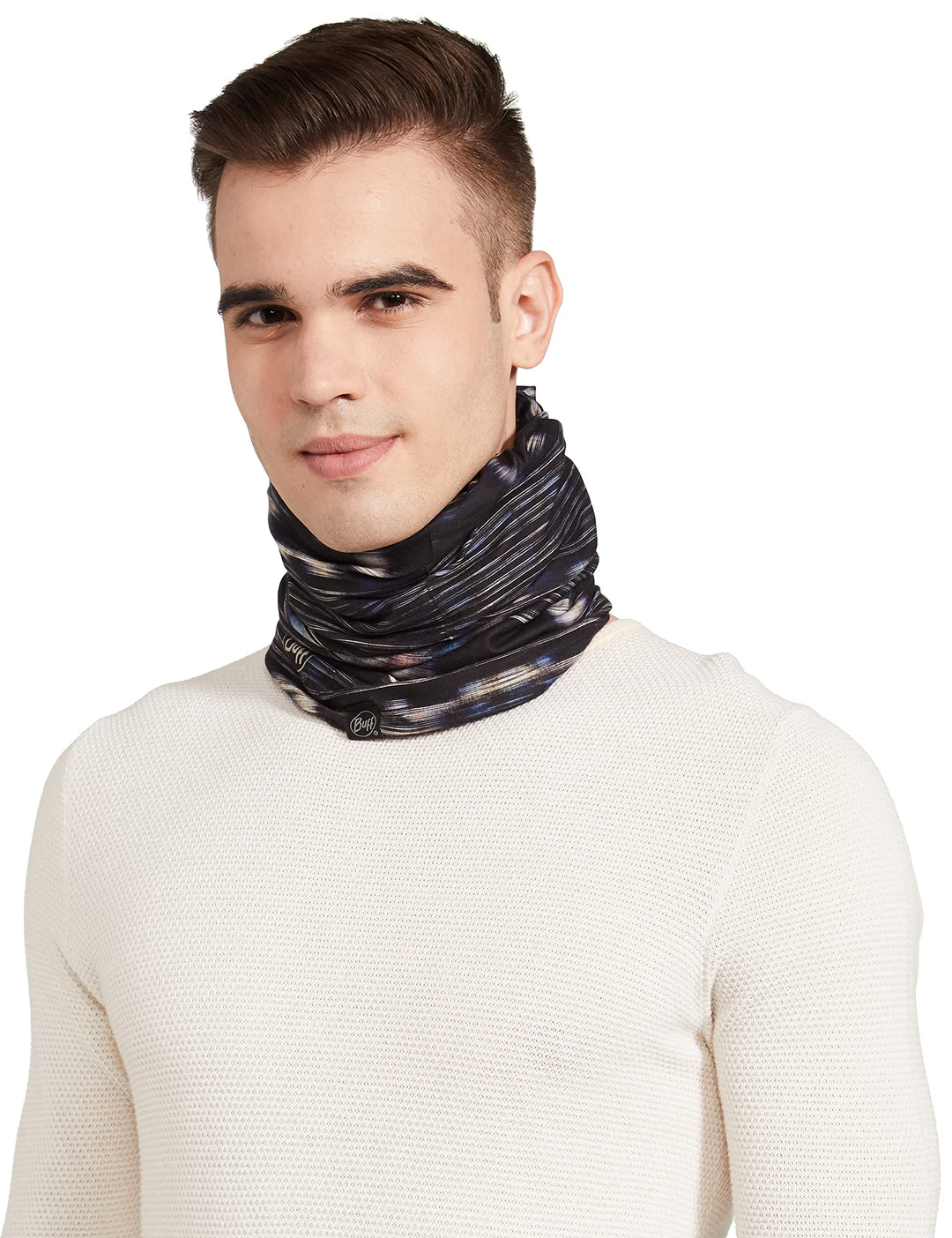 Buff Original Reversible Polar N-Exclusion Black Tubular, Unisex, Erwachsene, Schwarz, Einheitsgröss