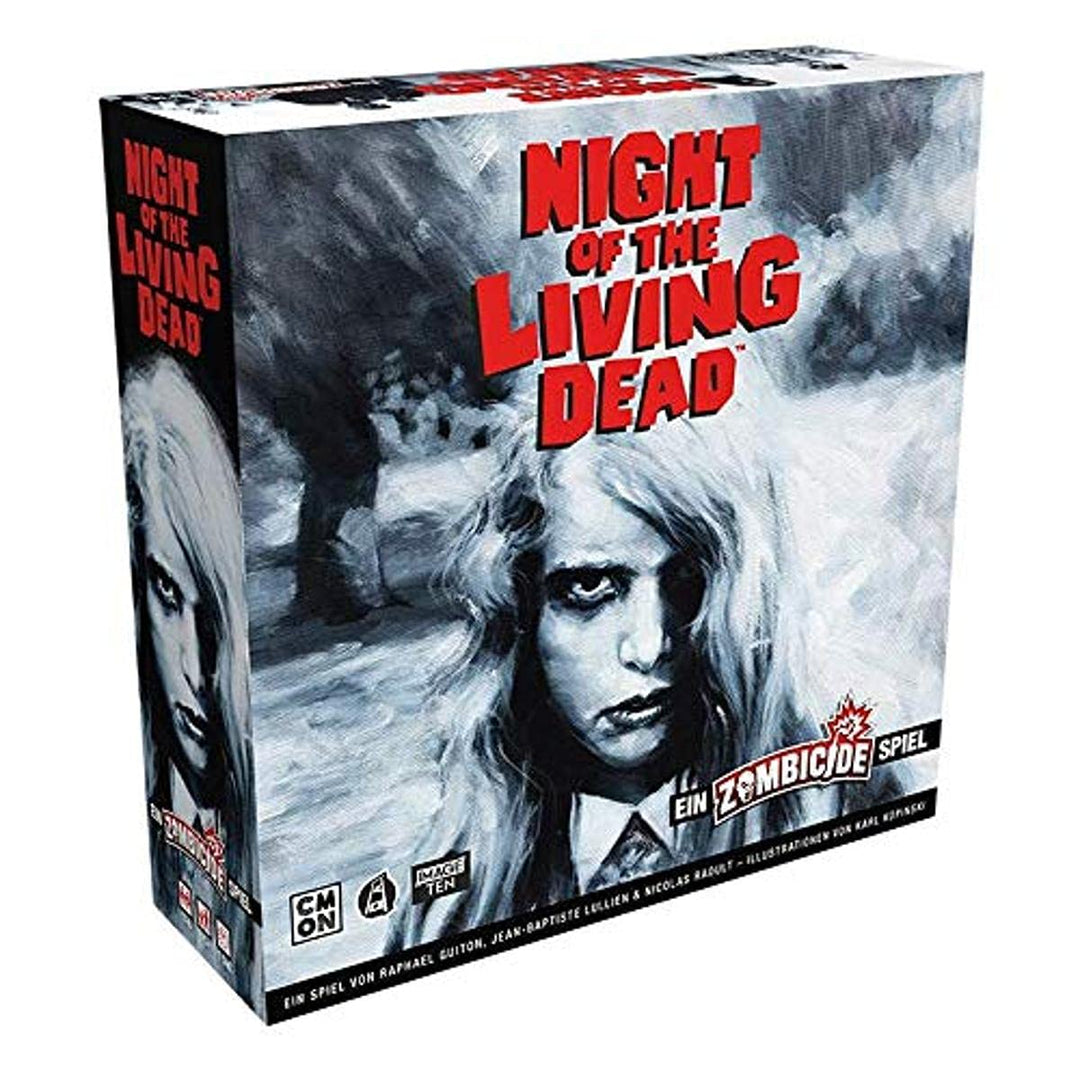 Asmodee Zombicide Night of the Living Dead, Grundspiel, Expertenspiel, Dungeon Crawler, Deutsch, Zom