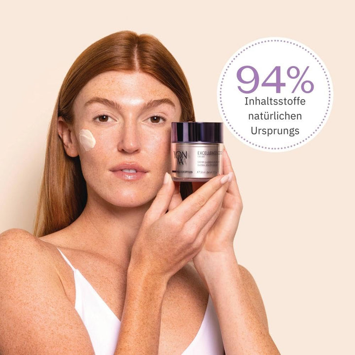 Yon-Ka Age Excellence Code Creme 50ml | Anti-Aging Tagescreme für reife Haut, Botanische Mischung au