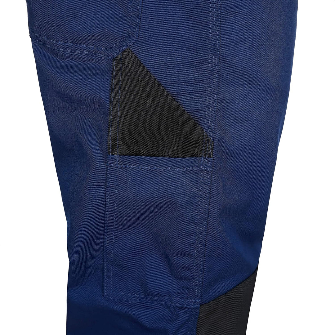 TMG | Leichte Arbeitshose für Herren, lang, ideal für Sommer, Cargohose mit Kniepolster, mit Taschen