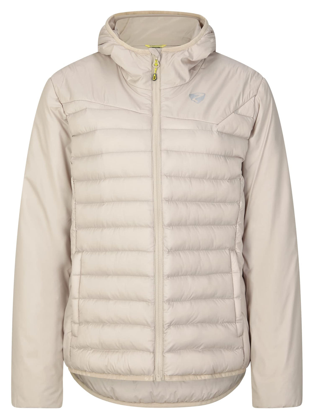 Ziener Damen Nantana Wärme-Jacke Outdoor/Skitour | winddicht, Wolle, PFC frei (1er Pack) 40 silver b