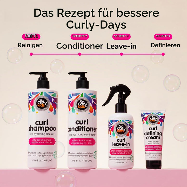 SoCozy - Boing Curl Leave In Conditioner Spray for Kids Sweat Pea - 8 fl. oz.