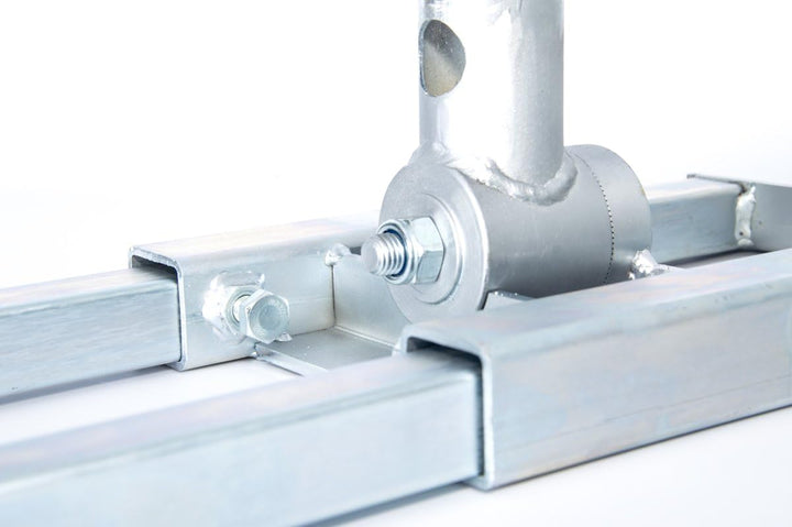 Premium X Deluxe X90-48 Dachsparrenhalter 90cm Mast SAT Sparren Dach-Halterung mit Kabeldurchführung