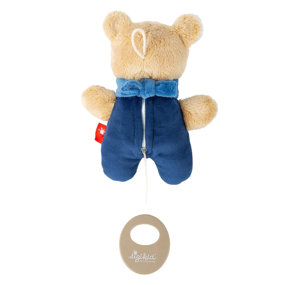 SIGIKID 43186 Mini-Spieluhr Bär, yellow für Mädchen und Jungen von 0 bis 36 Monaten