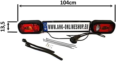 Fahrradträger für Anhängerkupplung AHK für 4 Räder - Quick Lock MODERN 13 PIN mit Schnellkupplung