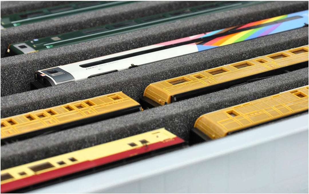 Feldherr Eurobehälter für Modelleisenbahn - 5 Stege für Spur 00 - liegend