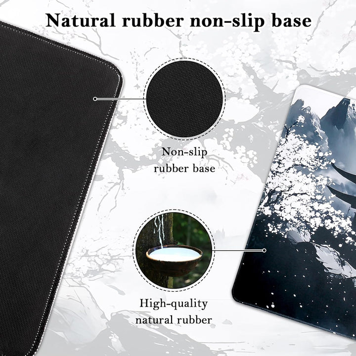 XXL Gaming Mauspad - 1200 x 400mm Mousepad - Schunterlage Large Size - verbessert Präzision und Gesc