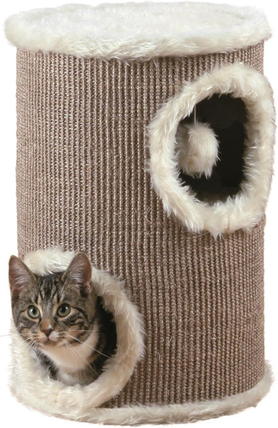 Trixie 4331 Cat Tower Edoardo, 50 cm, taupe/creme