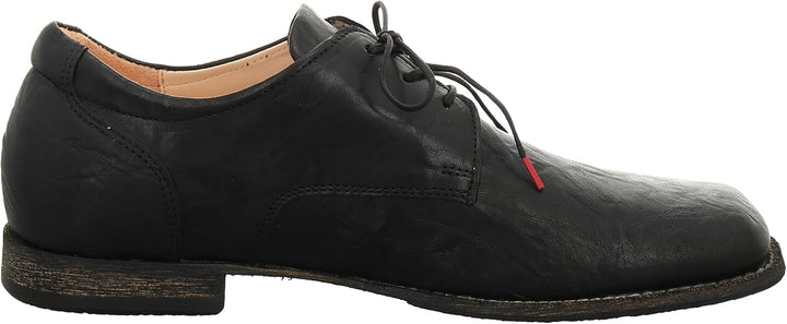 Think Guru Herren Derby Schnürhalbschuhe 44 EU Schwarz, 44 EU Schwarz