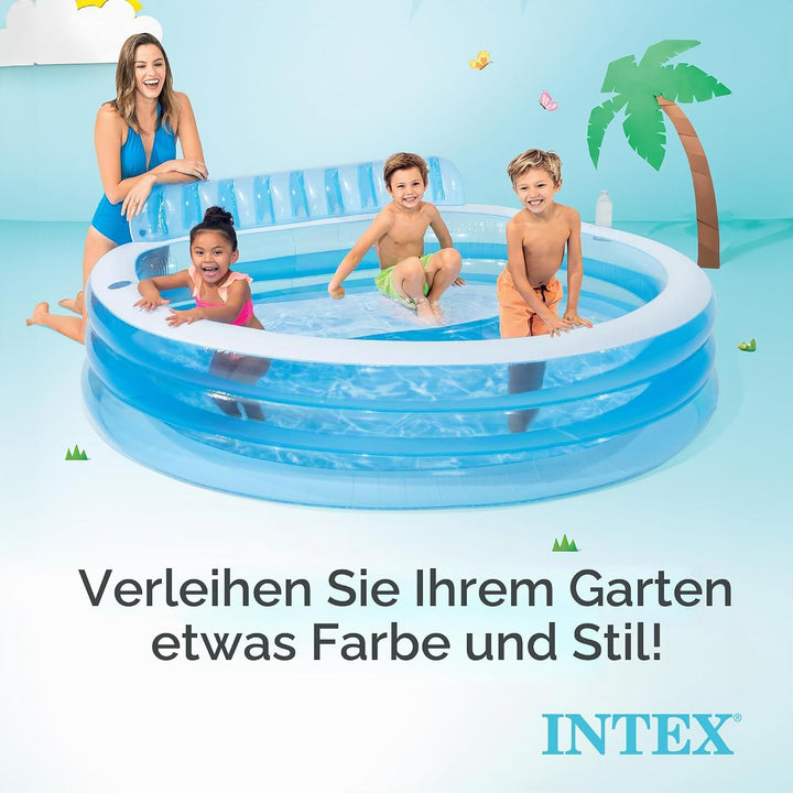 Intex Family Lounge Pool 224 cm x 216 cm x 76 cm
