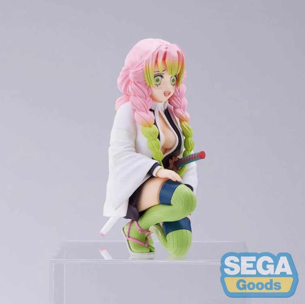 SEGA Unisex Kinder Demon Slayer: Kimetsu no Yaiba-Mitsuri Kanroji-Hashira Meeting PM Perching Statue
