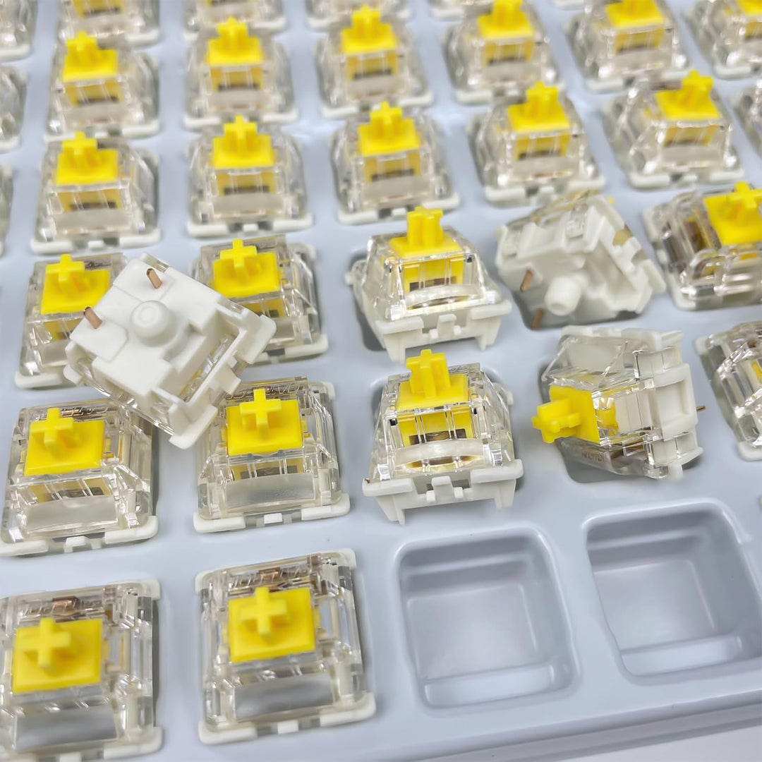 Gateron G Gelb Pro 3.0 Schalter vorgeschmiert 3-polig RGB SMD linear für Gaming mechanische Tastatur