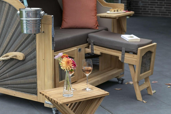 bene living Champagnerkühler für Strandkörbe