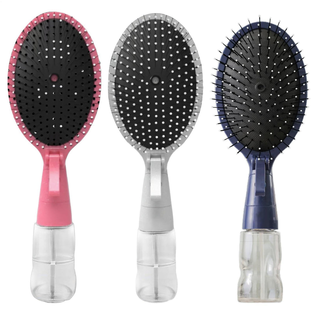 Styling-Pflegebürste – Mister Hair Tool zur Kräuselkontrolle, ABS-Material mit Wasserspeicher, glatt