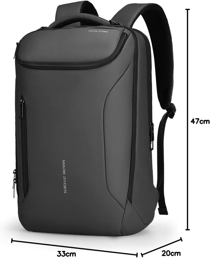 MARK RYDEN Grosse Kapazität Laptop Rucksack mit 17.3 Zoll/15.6 Zoll für Männer Multifunktionsrucksac