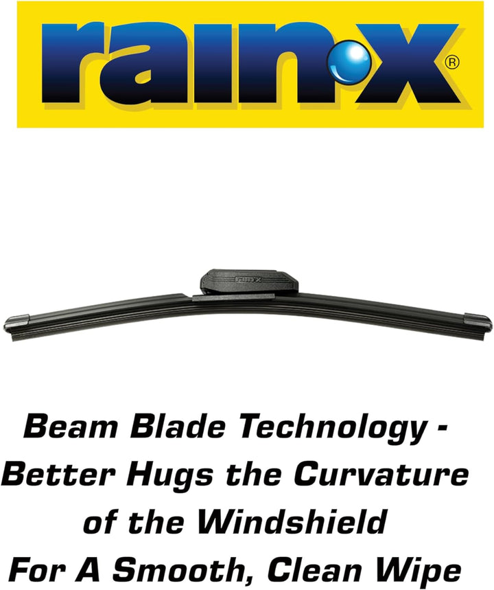Rain-X 5079273-2 2-in-1 Latitude Wasserabweisendes Wischerblatt 15 Zoll, 1 Packung 15\ Kombination,