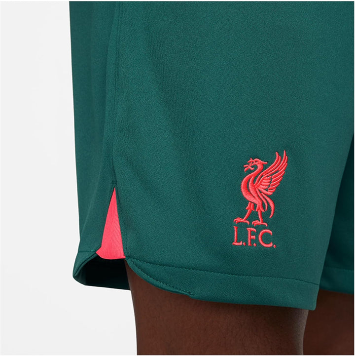 Nike Herren Shorts Saison 2022/23 Offizielle Drittes Trikot Kit, Dk Atomic Teal/Siren Red