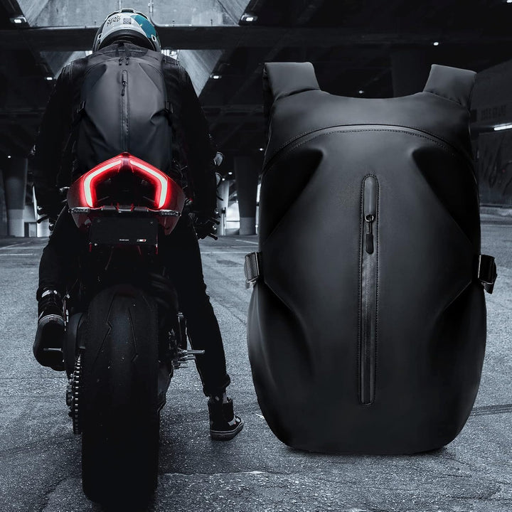 Motorradrucksäcke für Herren, wasserdichter Helmrucksack, Motorradzubehör, Laptoptaschen, Reiserucks