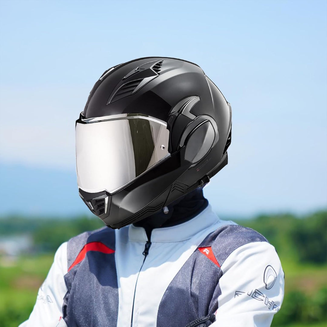 Helmvisier für FF900 Valiant II,Motorradhelm Visier,Motorrad Wind Schild Helm Objektiv Visier,Vollge