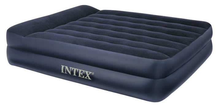 Intex Pillow Rest Raised Luftbett - Queen - 203 x 152 x 42 cm - Mit eingebaute elektrische Pumpe 203