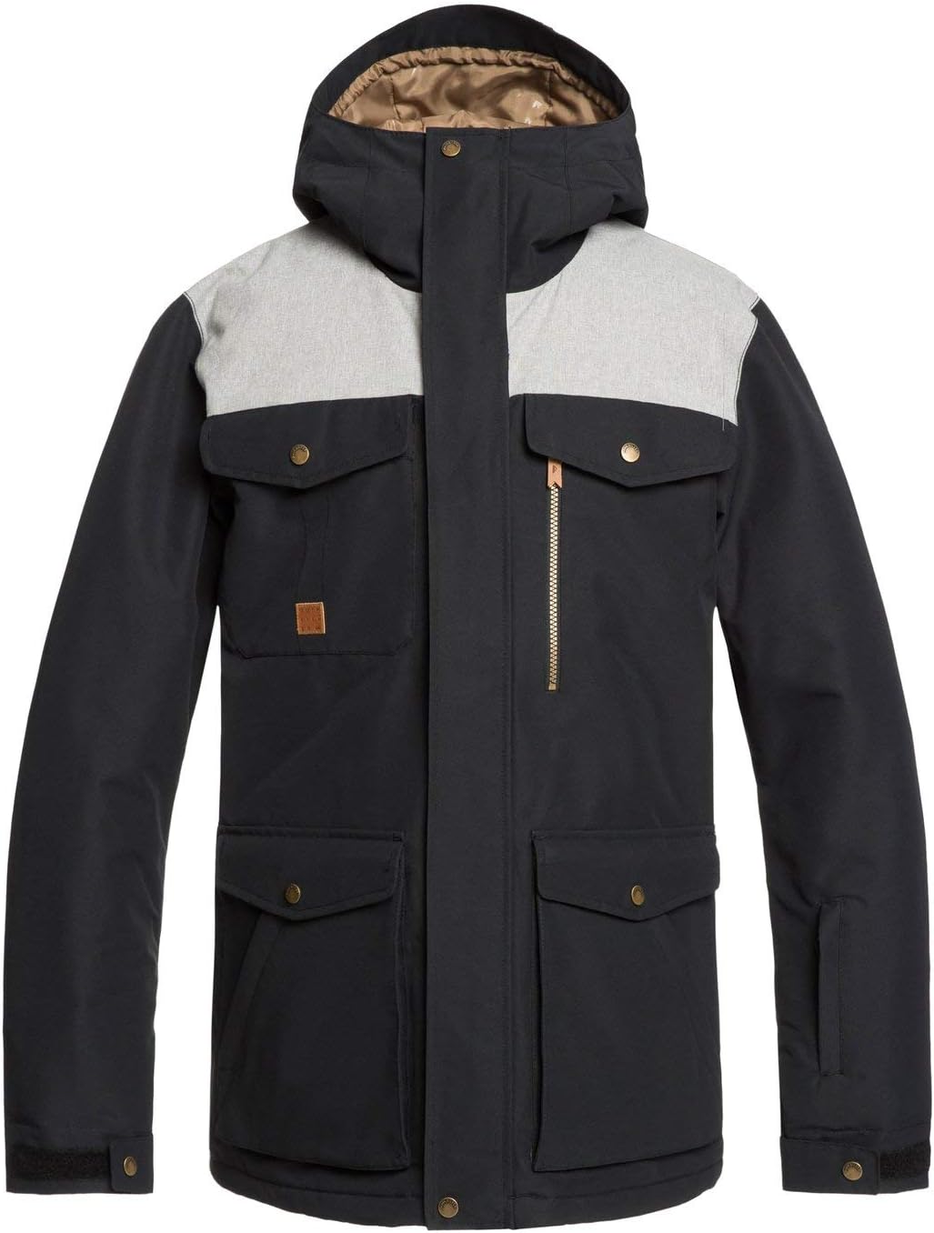 Quiksilver Raft - Snow Jacket for Men - Schneejacke - Männer - M - Schwarz