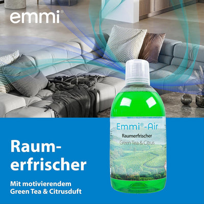 Emmi Air Raumerfrischer Citrus & Green Tea I Wasserlöslicher Raumduft für den Luftreiniger und Luftb