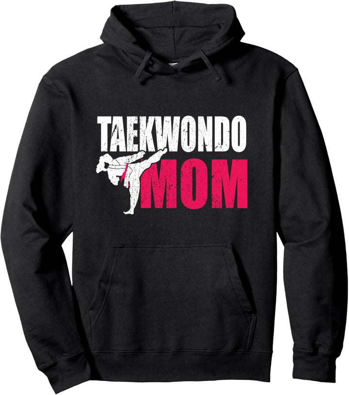 Taekwondo Mom Geschenk Pullover Hoodie