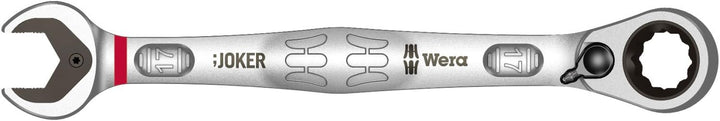 Wera Joker Switch Maul-Ringratschen-Schlüssel, umschaltbar, 17 x 225 mm, Rot, 05020072001 17 x 225 m