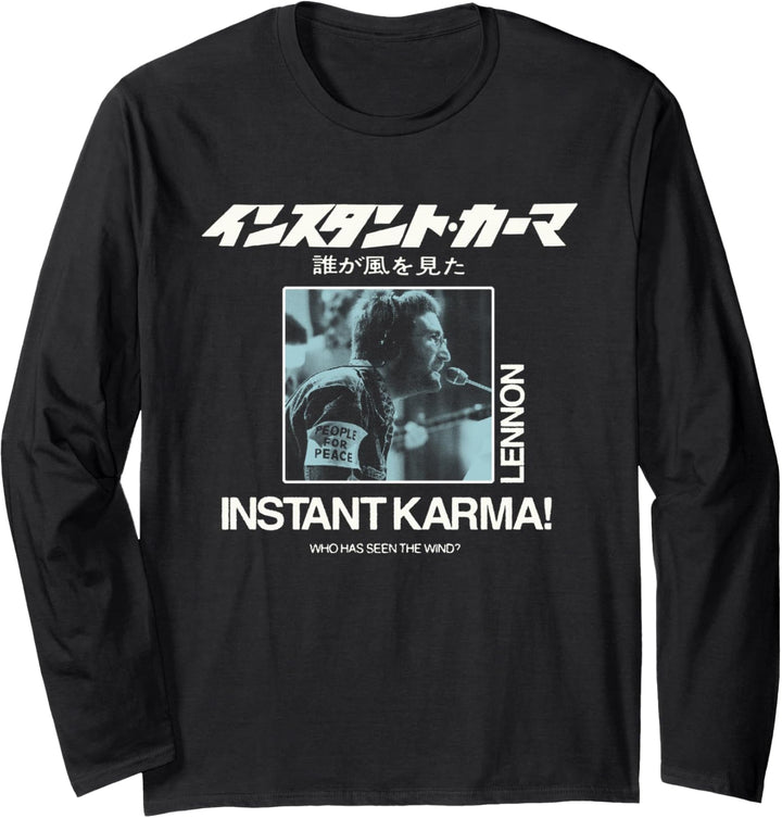John Lennon - Karma! Langarmshirt