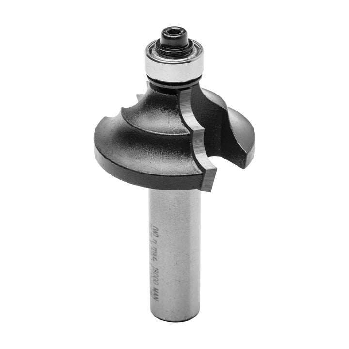 ENT 14522 Doppelradienfräser HW, Schaft (S) 12 mm, Durchmesser (D) 38,1 mm, NL 17,5 mm, R 6,35 mm, S