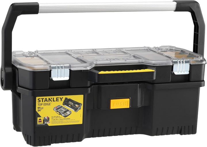 Stanley Werkzeugtrage 2-in-1 Set (67 x 32 x 25 cm, mit Organizeraufsatz, beide Einheiten getrennt ve
