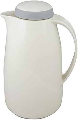 Helios Wave Kunststoff-Isolierkanne, weiss, 1,5 Liter Weiss 1,5 Liter, Weiss 1,5 Liter