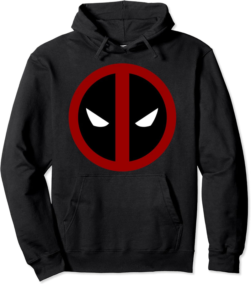 Marvel Deadpool Large Circle Logo Pullover Hoodie