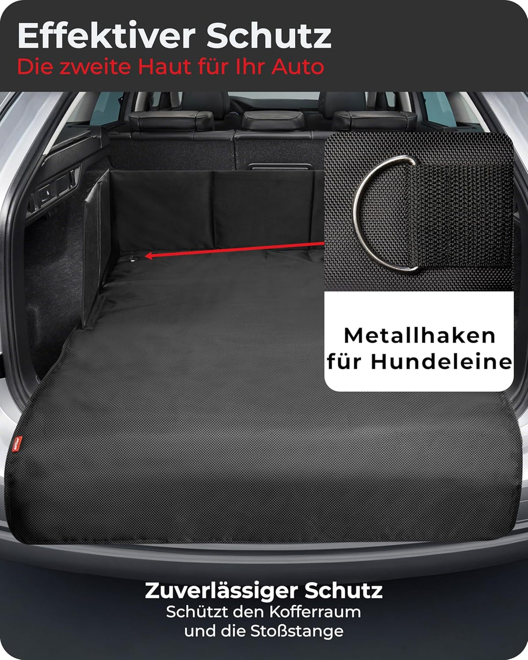 achilles Kofferraumschutz mit Seiten- und Ladekantenschutz, Kofferraumwanne, Auto Kofferraum Schutzm