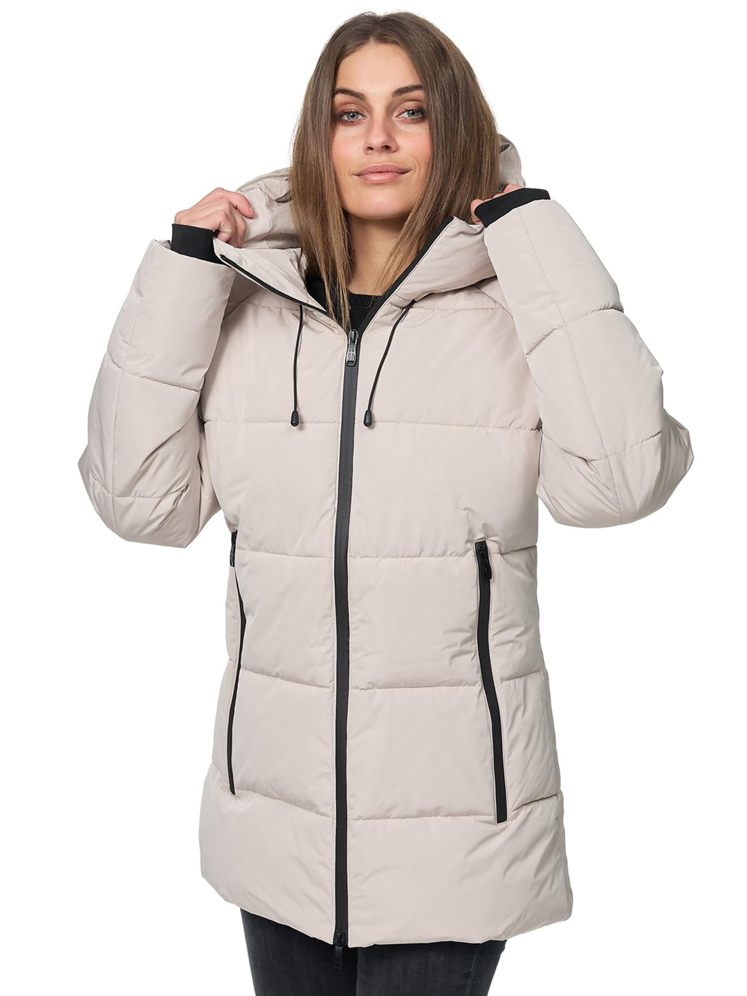 Lonsdale Damen Sally Jacke L Sand, L Sand