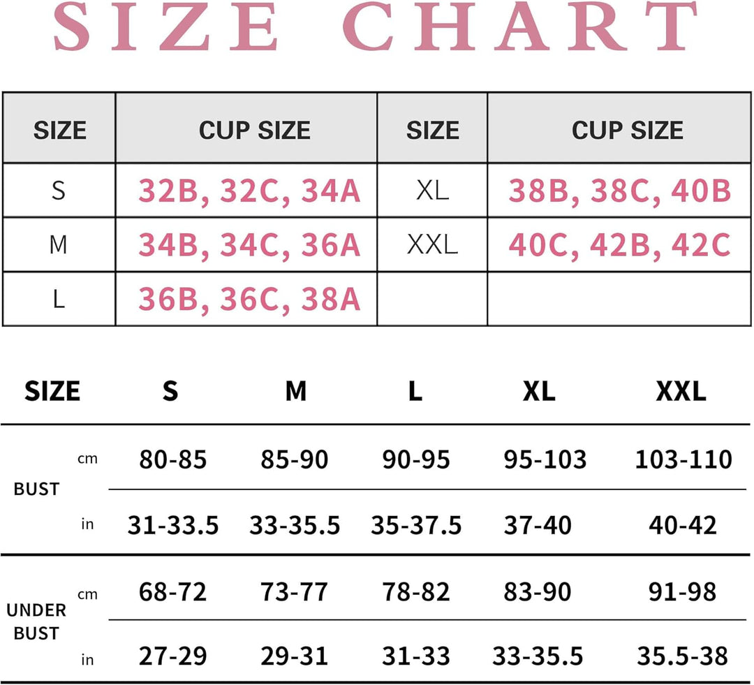 WOWENY Damen Komfort BHS Ohne Bügel Zero Feel Bralette für Frauen, Weich und Bequem T Shirt Schlaf B