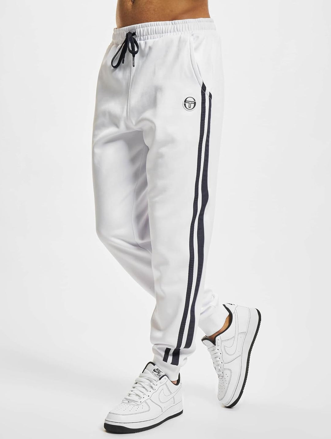 Sergio Tacchini Herren Sporthose S White/Navy (100), S White/Navy (100)