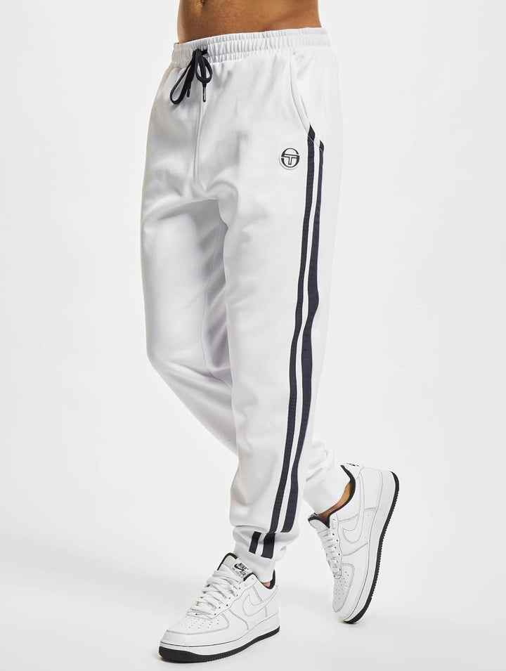 Sergio Tacchini Herren Sporthose S White/Navy (100), S White/Navy (100)