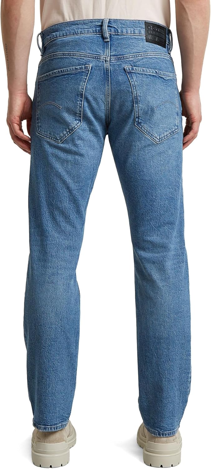 G-STAR Herren Mosa Straight Jeans 26W / 30L Blau (Sun Faded Blue Donau D23692-d503-g347), 26W / 30L
