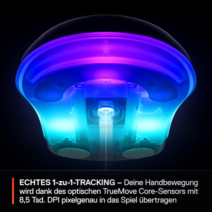 SteelSeries Rival 3 Gen 2 Gaming Maus - 8.500 DPI TrueMove Core-Optiksensor - 60 Millionen Klicks ga