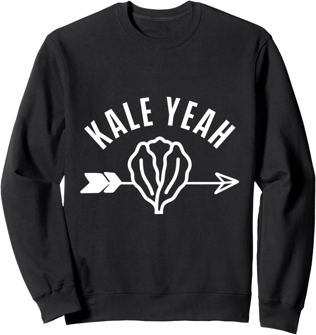 Grünkohl Yeah Veganer Essen Vegetarisch Vegan Fleischlos Sweatshirt