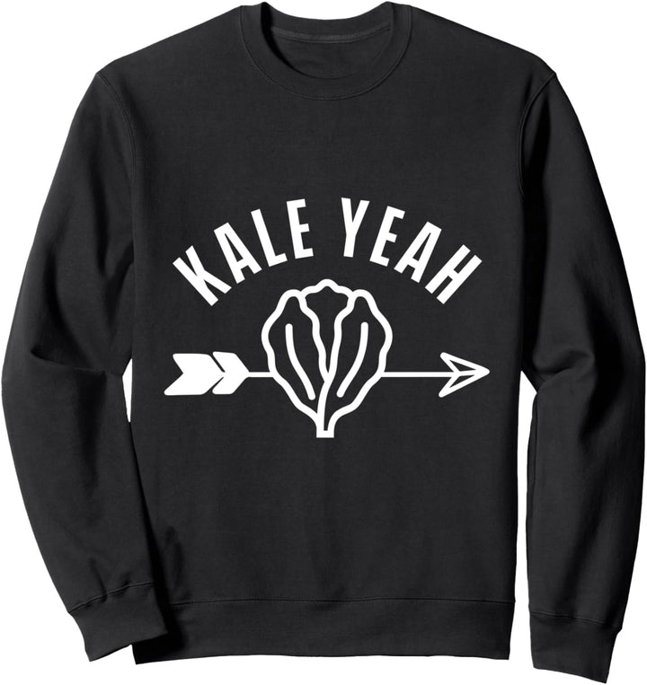 Grünkohl Yeah Veganer Essen Vegetarisch Vegan Fleischlos Sweatshirt