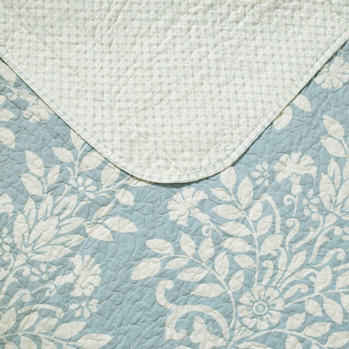Laura Ashley Rowland Collection Bettwäsche-Set, 100% Baumwolle, wendbar, für alle Jahreszeiten, mit